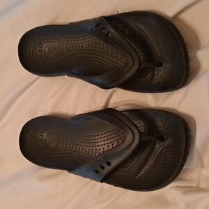 Women's size 9 black crocs